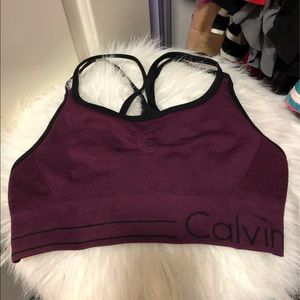 Calvin Klein sports bra💜☯️